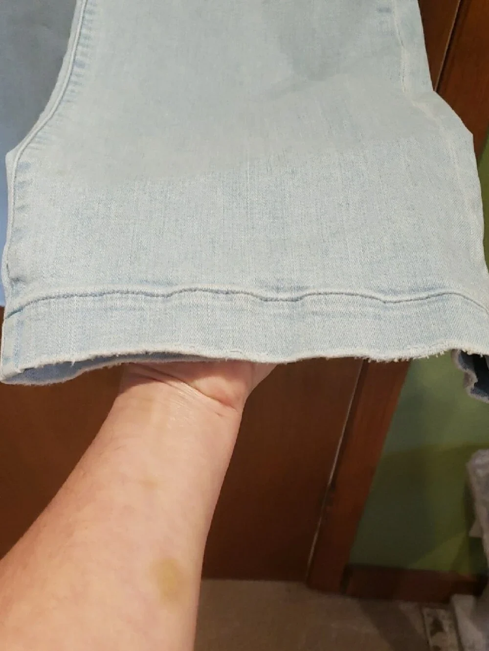 Joe's Jeans Light Blue Wide-Leg El Savadore High-Rise Jeans